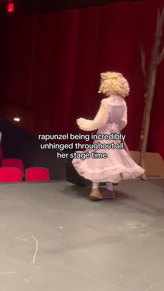 cover for i love screaming at rapunzel.. fyp rapunzel rapunzelintothewoods nehstheater intothewoods 50826 #shortvideos