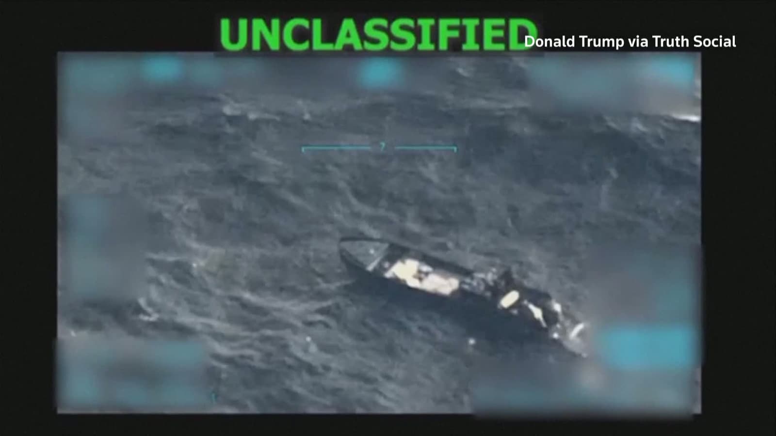 cover for Trump says US struck another alleged Venezuelan drug vessel