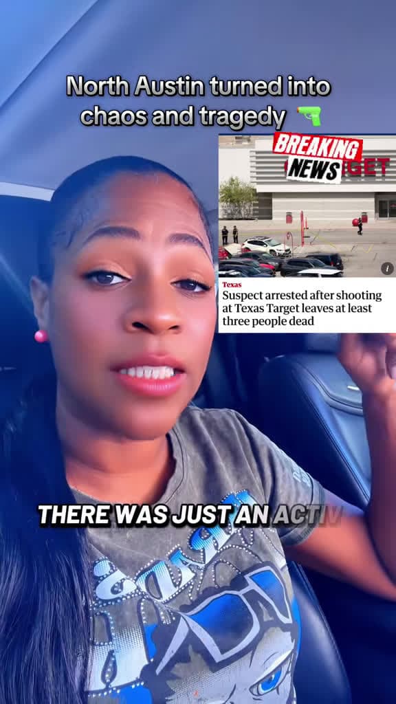 cover for Tragedy at a North Austin Target: a routine shopping trip ends with three lives lost as the suspect flees, steals vehicles, and is apprehended. Our hearts go out to Austin tonight. 🕯️ #AustinTX #BreakingNews #MassShooting