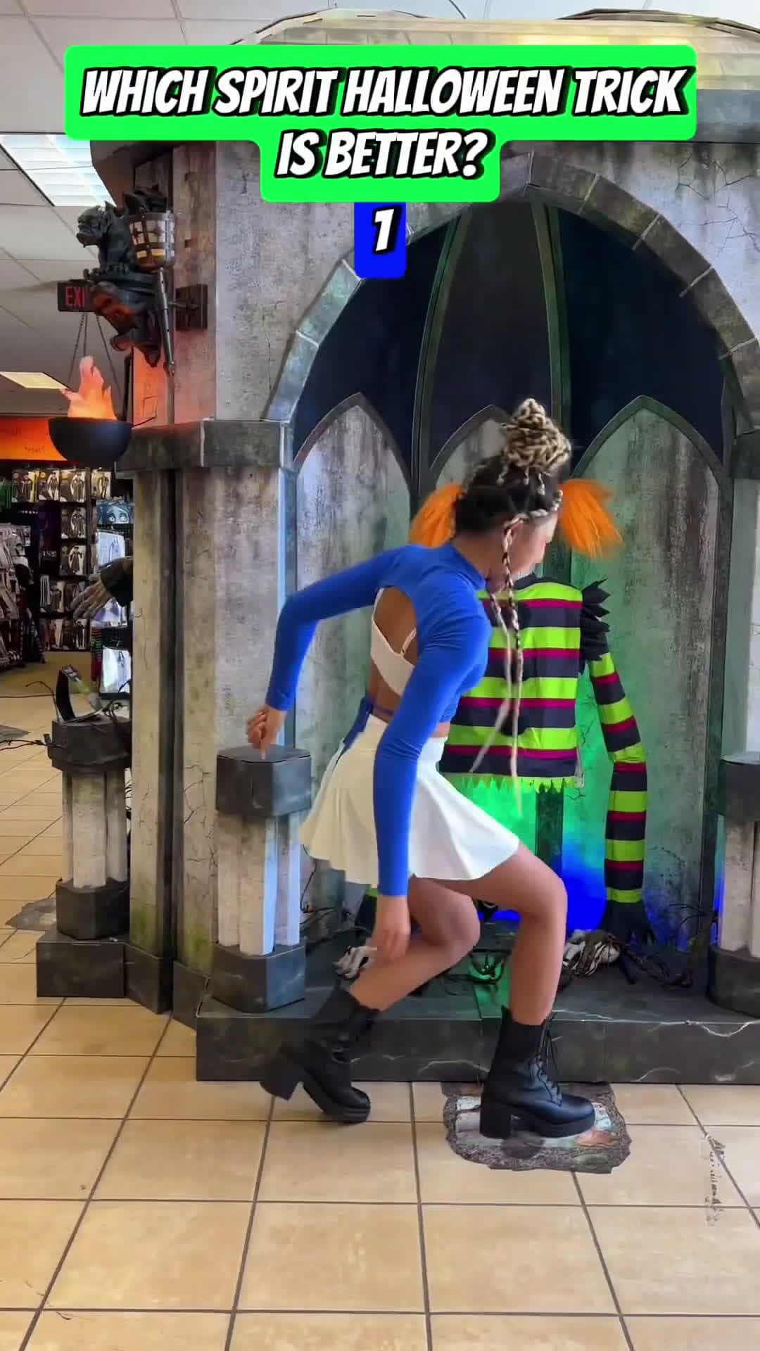 cover for SPIRIT HALLOWEEN 2024 DO YOU REMEMBER THIS WHICH VID WAS BETTER merrickhanna spookyrecap