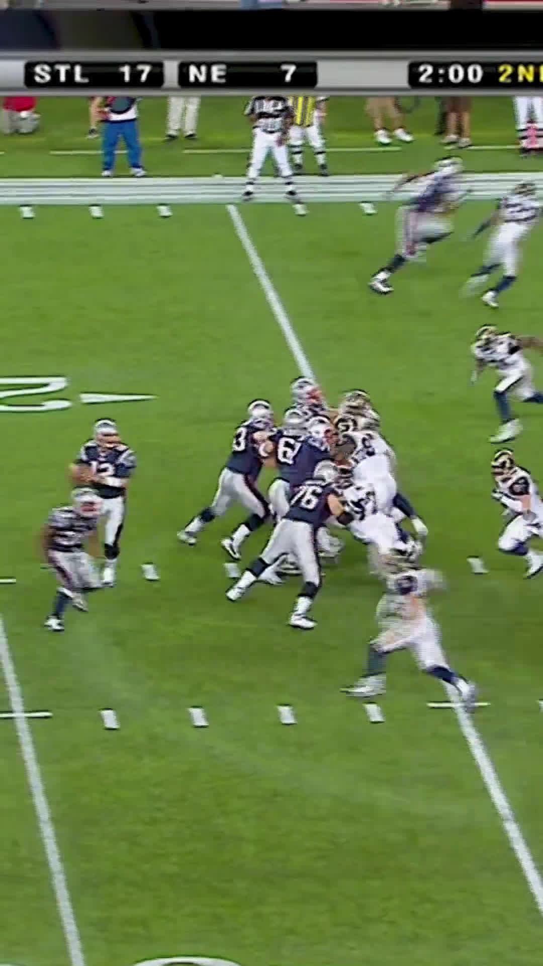 cover for Rookie Gronk drags a defender into the end zone! 💪 #NFL #Gronkowski #FootballHighlights