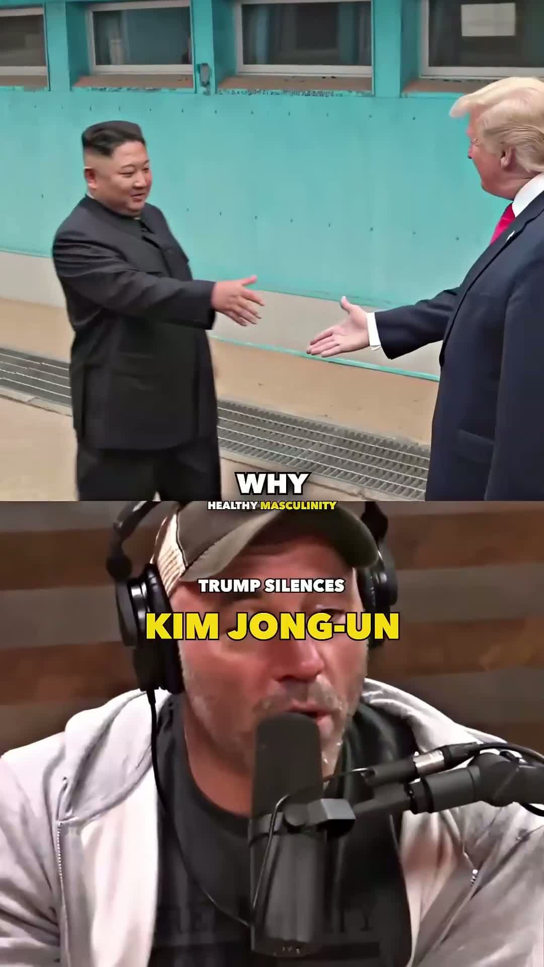 cover for Joe Rogan Reacts To Trump VS Kim Jong-Un