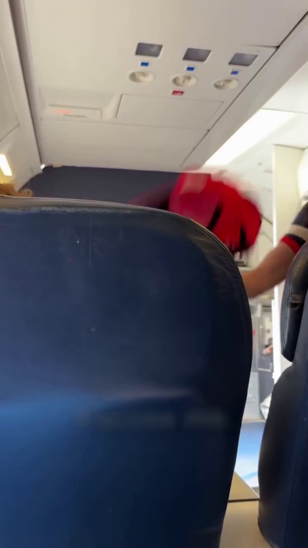cover for Rude woman stops man from sitting in first class seat he paid for