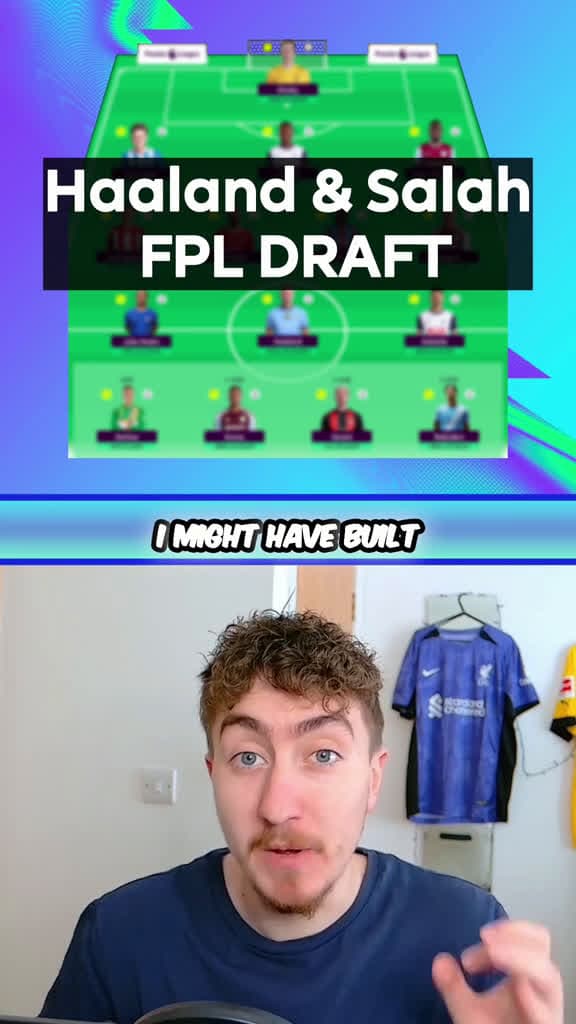 cover for The best Haaland and Salah FPL draft fantasyfootball fpl fplcommunity 39798 #shortvideos
