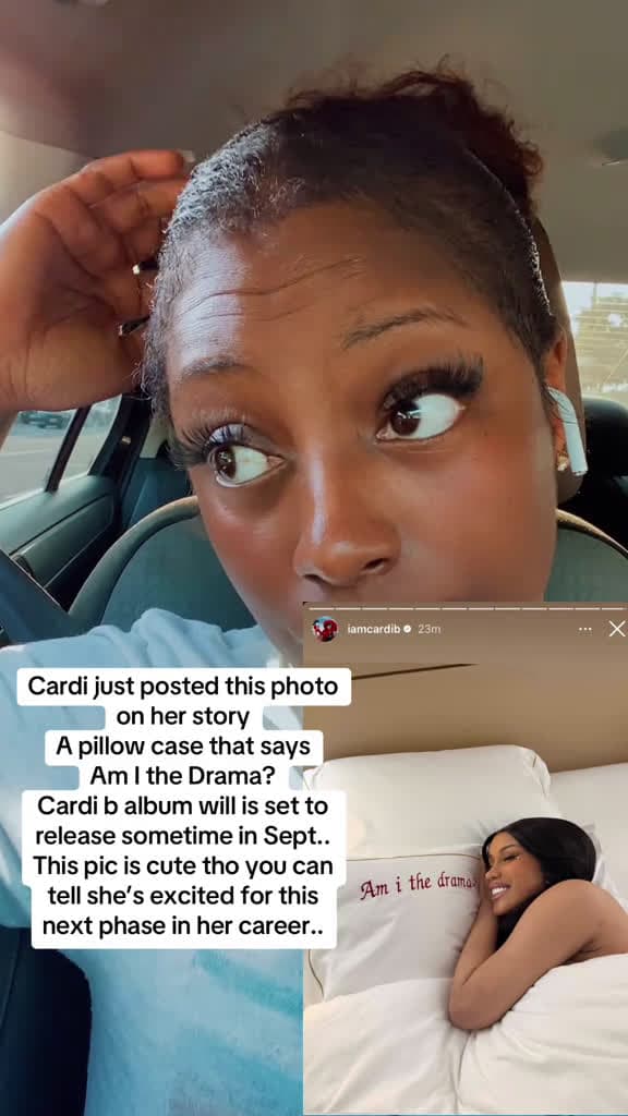 cover for Cardi B's Latest Album: Am I the Drama?
