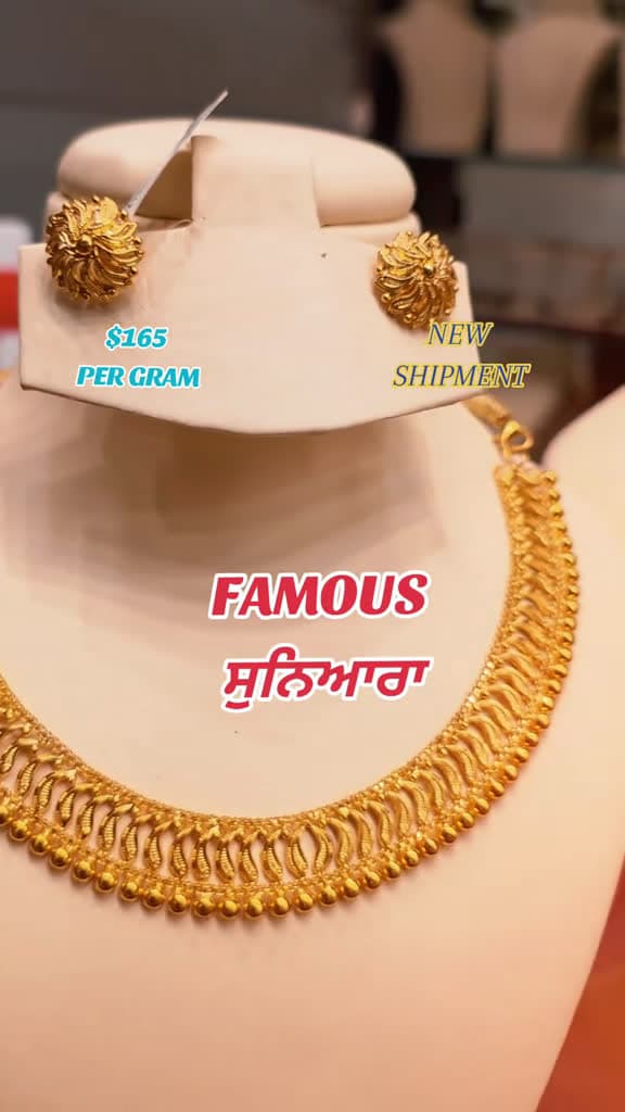 cover for WEEKEND DEAL AT FAMOUS JEWELLERS MONTREAL  514-655-3315 #trendingvideo #montreal #lasalle #trending #viral #trendingvideo #gold #22k #22karatgold #sets #newshipment #best #famousjewellers #famousjewellersinmontreal  created by ...