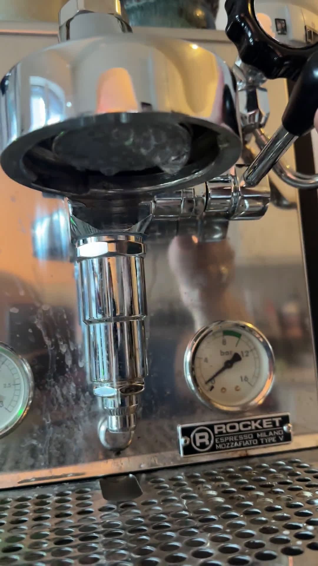 cover for Fixing pressure drops & pump sound cutting out on Rocket Mozzafiato Type V! 🚿 #CoffeeMachineFix #EspressoHacks #Mozzafiato