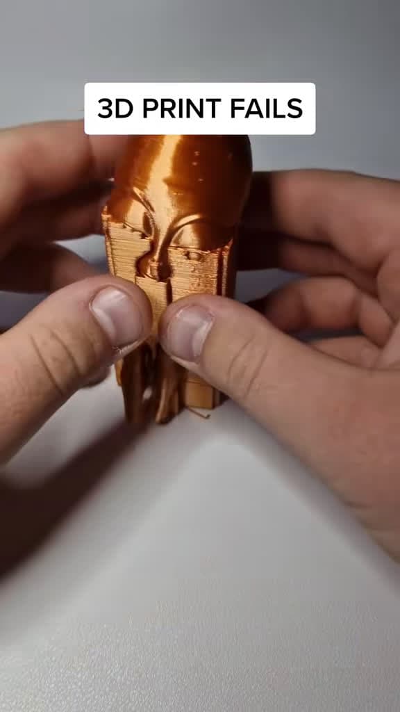 cover for When your 3D print fails in the most oddly satisfying way! 🤯 #3dprinting #satisfying #fail