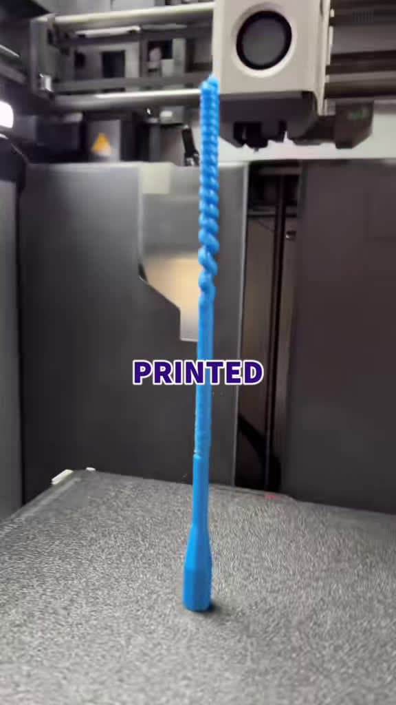 cover for When your 3D printer has a mind of its own… 😳 #3dprinting #fail #DIY