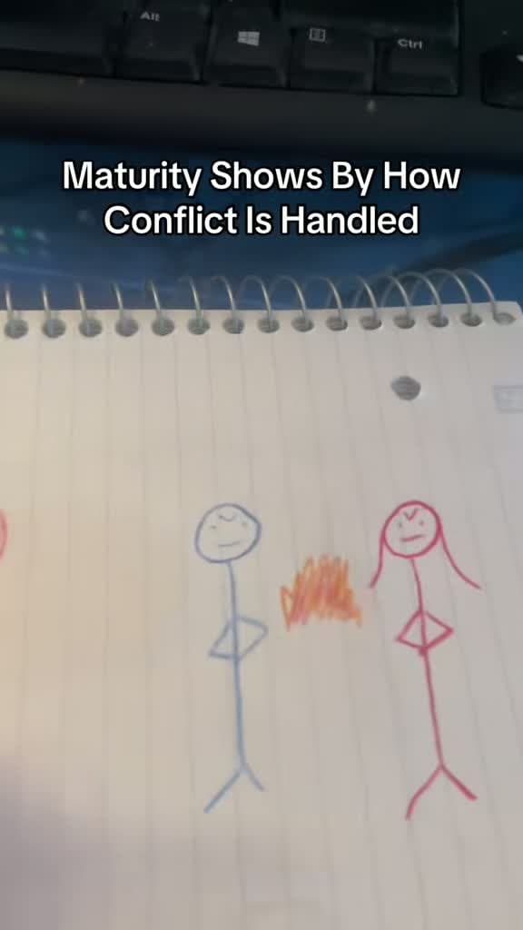 cover for True maturity shines in how you handle conflict—calm, respectful, and solution-focused. Build bridges, not walls. 💪 #MaturityInLove #RespectAndGrowth #HealthyConflict