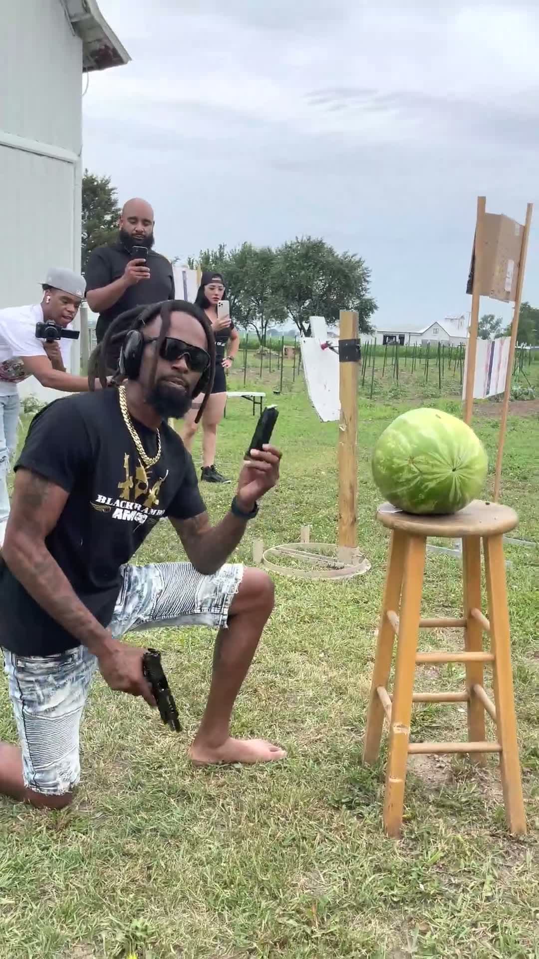 cover for .22 VS watermelon!  #foryoupage  #foryou  #guns  #caughtoncamera  #firstvideochallenge  #oddlysatisfying