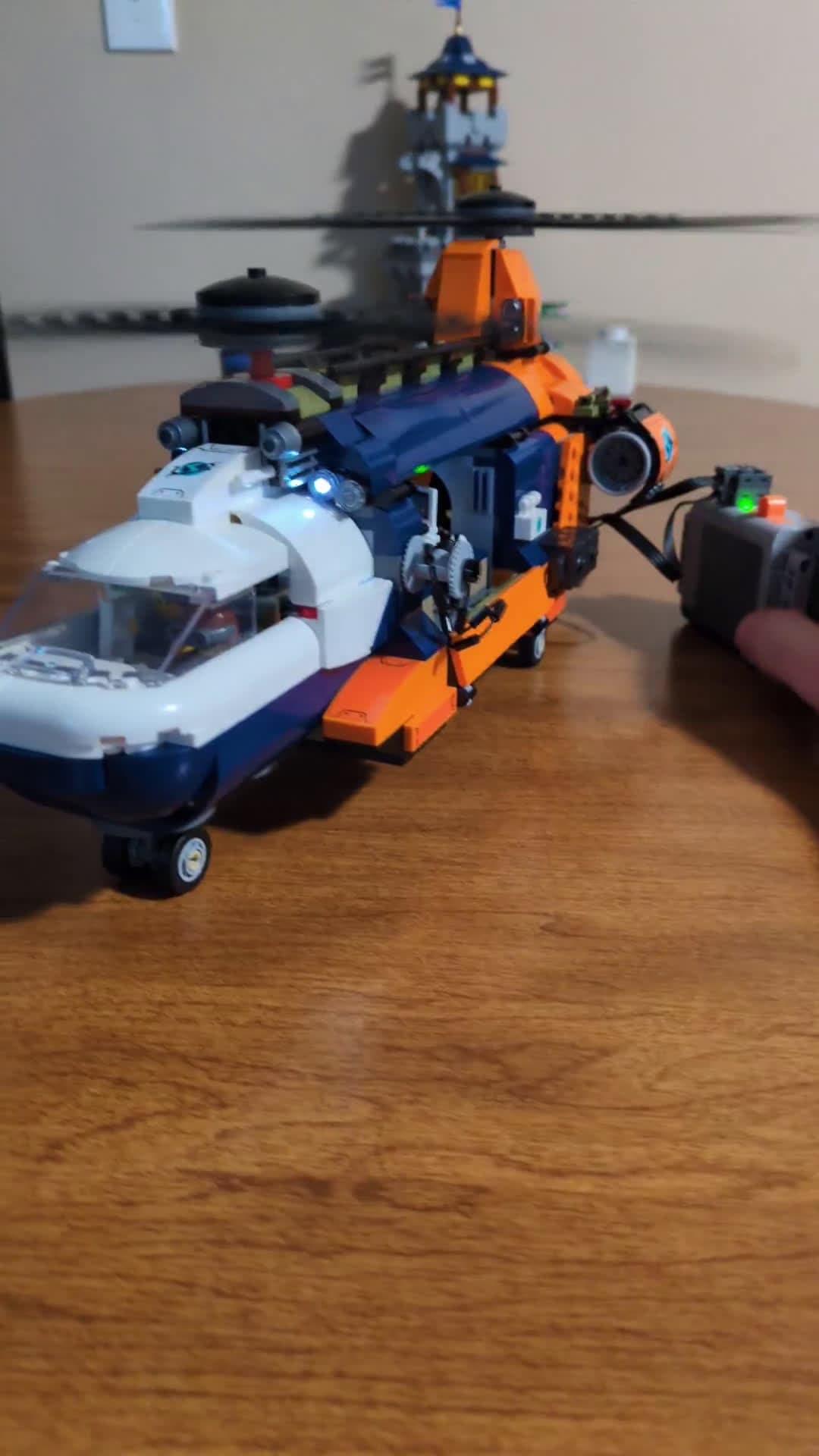 cover for Watch this motorized helicopter take off and hover like a real chopper 🚁 #Motorized #Helicopter #Engineering #TechDemo