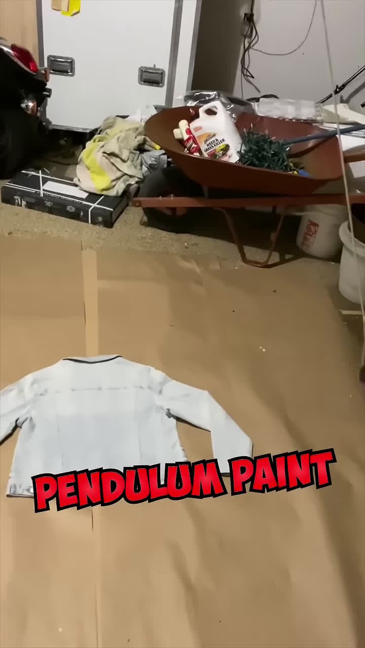cover for Custom painted jacket is oddly satisfying