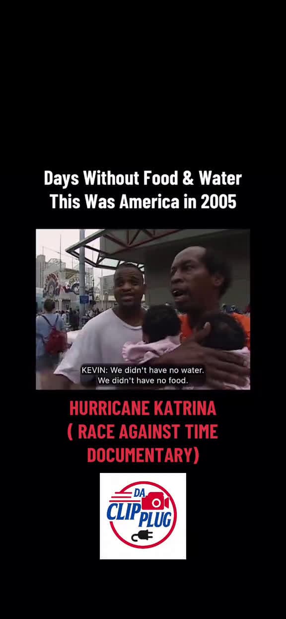 cover for No food. No water. No help. In one of the wealthiest nations, this is how people were treated. This is America. 🇺🇸😢 #HurricaneKatrina #NewOrleans #America #DisasterRelief