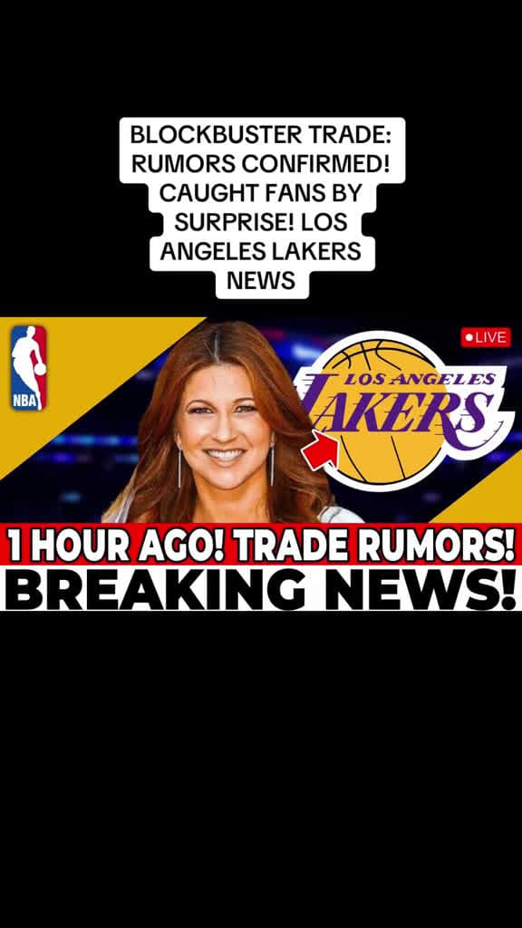 cover for Blockbuster Lakers trade confirmed — fans are stunned! LeBron leads the hype. #Lakers #LeBron #NBA