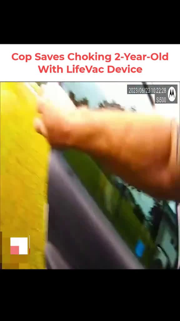 cover for Cop Saves Choking 2-Year-Old With LifeVac Device #cops #copsoftiktok #police #officer #policesavepeople #lifevacdevice#foryou#viral