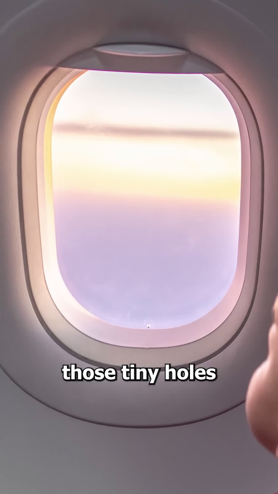cover for Why Airplane Windows Have Tiny Holes 😯 (EXPLAINED)