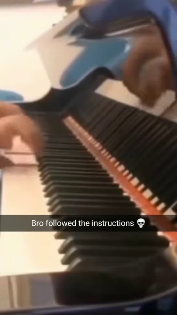cover for When a piano solo goes hilariously off-script 😂🎹 #piano #music #funny #meme