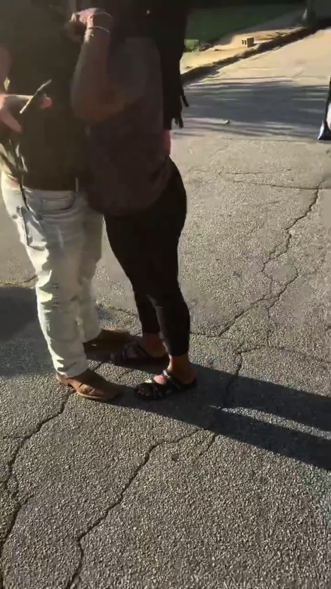 cover for A hit-and-run incident escalated when a black woman struck a family's vehicle and fled #fyp #caughtoncamera #viral