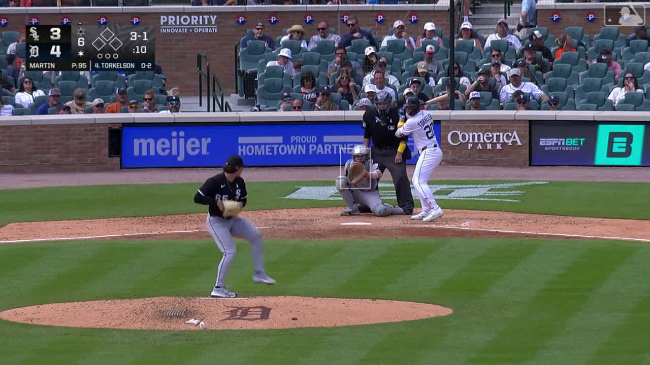 cover for Will Robertson's insane home run robbery on Torkelson! 💥🔥 #MLB #EpicCatch #HomeRunRobbery #BaseballHighlights
