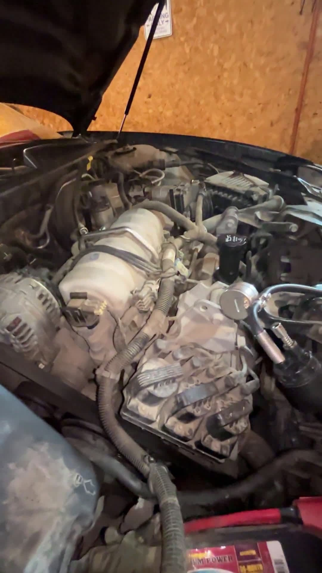 cover for Is this coolant leak coming from the water pump? 🔧💧 #CarRepair #CoolantLeak #WaterPump #DIYMechanic