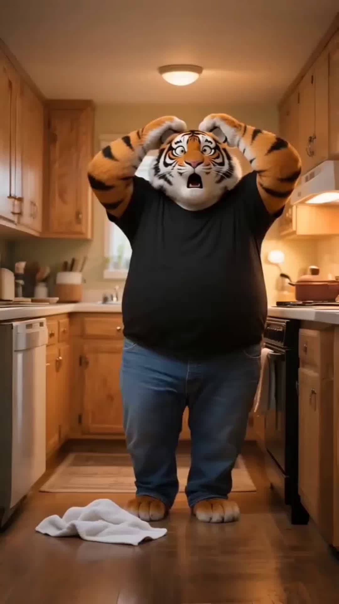 cover for #aivideo Tiger lost his loved ones, but he was kind and nurtured those who needed him! #ai #aivideo #aiart  #aicat #aicatstory #aicatvideos #aicatfunny #aianimation #catcartoon  #cat #catstory #catfunny #catvideos #Cat #aianimals 