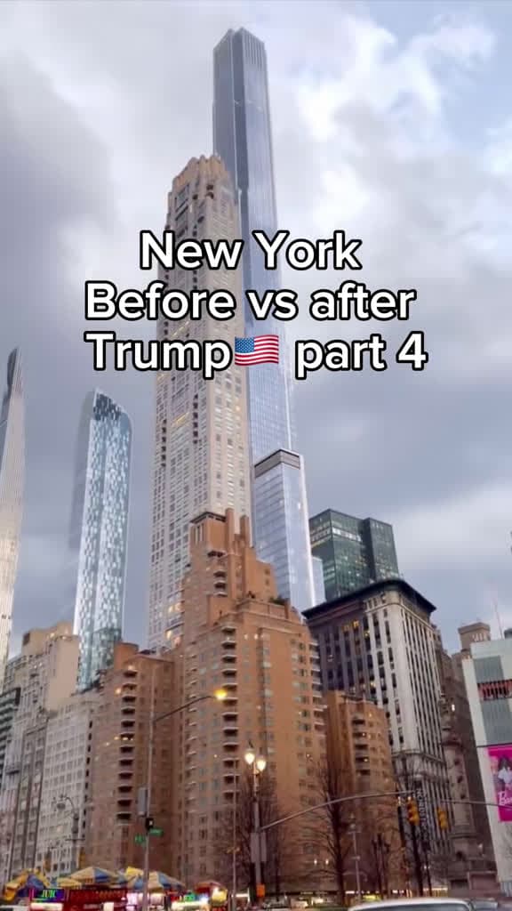 cover for Exploring the Big Apple with a twist of Trump! 🗽🇺🇸 #VisitNYC #MakeAmericaGreatAgain #Manhattan