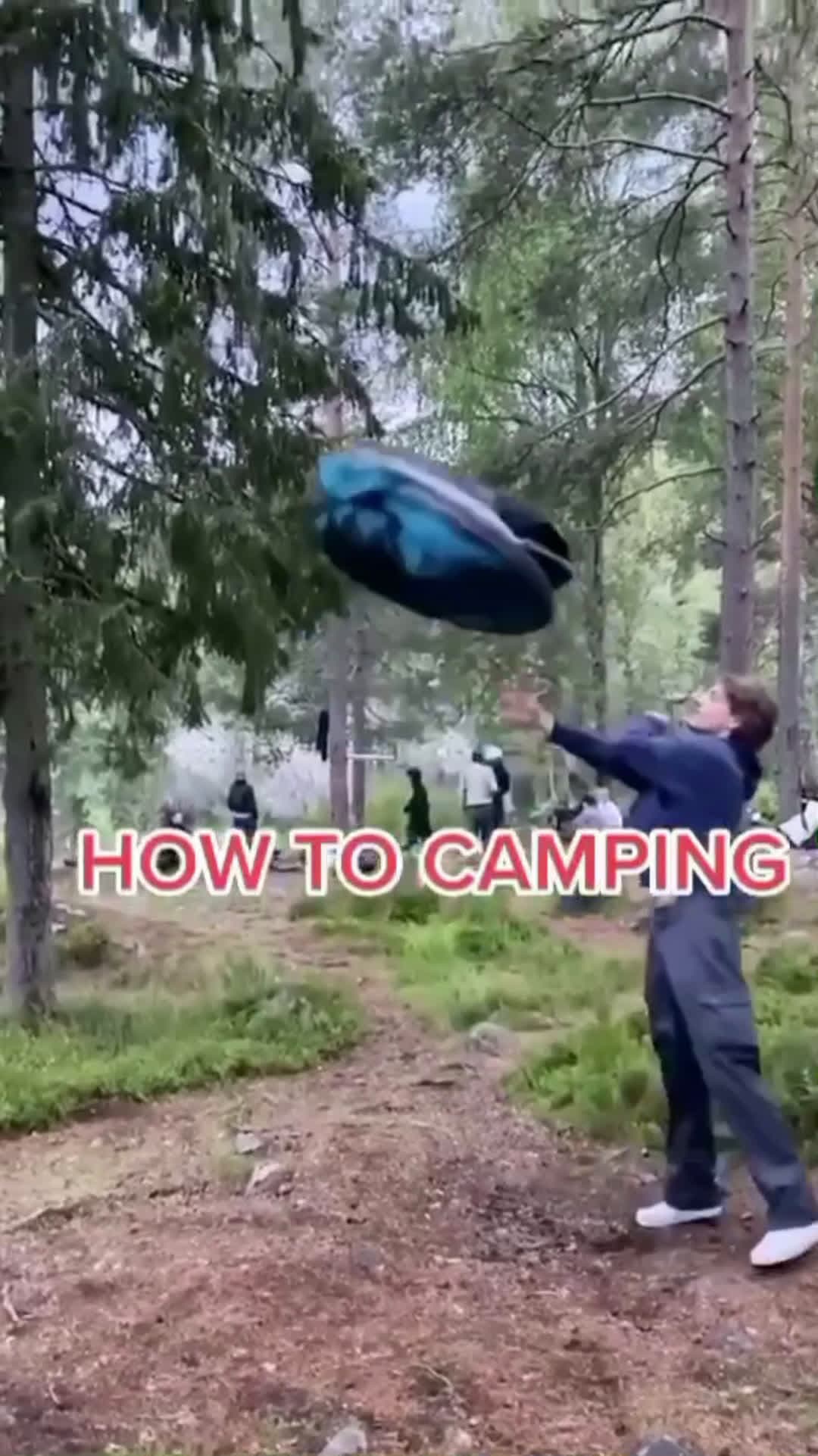 cover for #outdooradventure#That was easy ⛺️ #tent #outdoor #hack #camp #foryou
