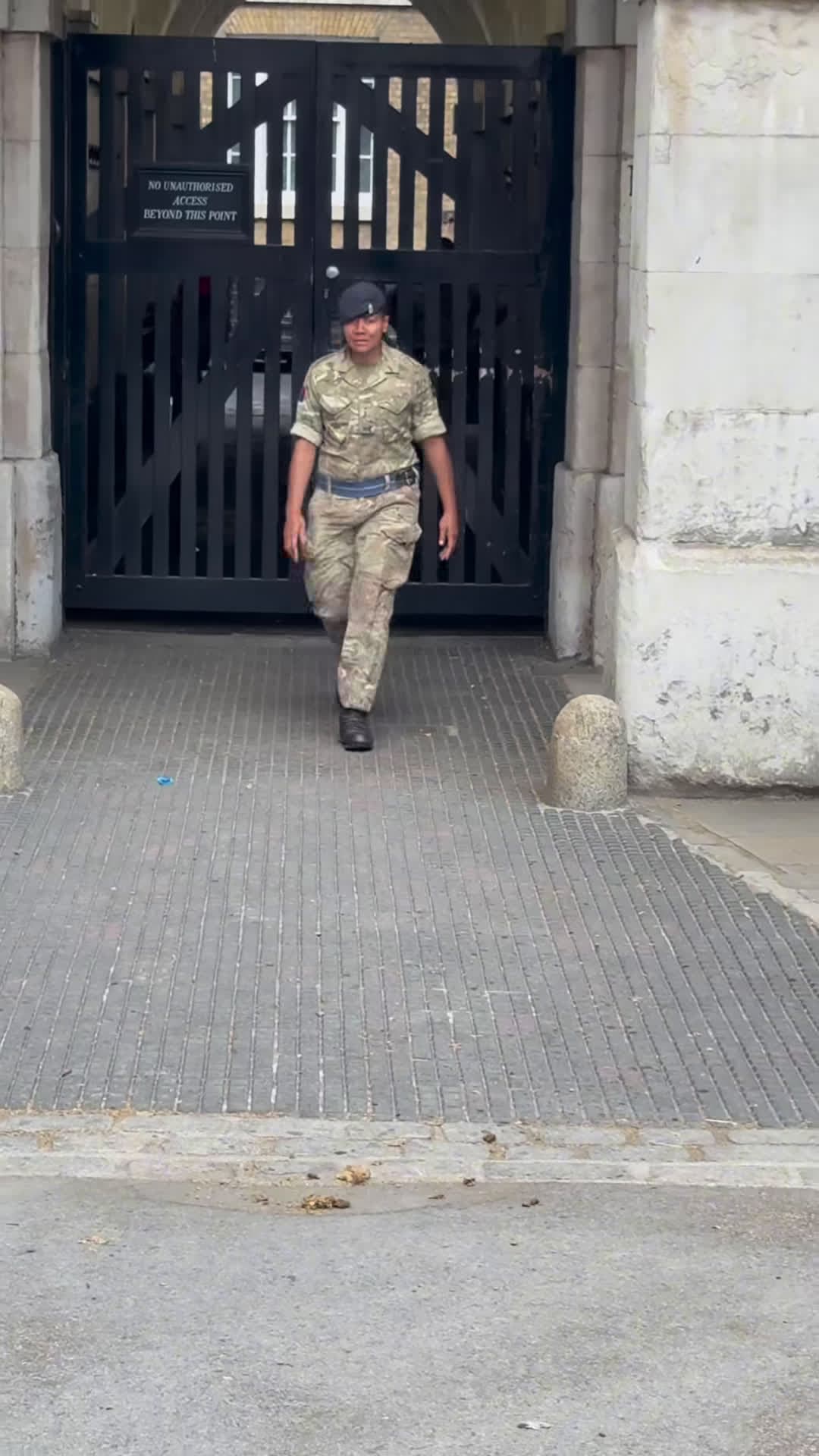 cover for Soldier in Action Behind the Line #KingsGuard #HorseGuardsParade #RoyalDuty #BehindTheLine #LondonTradition #RespectTheGuard #BritishCeremony