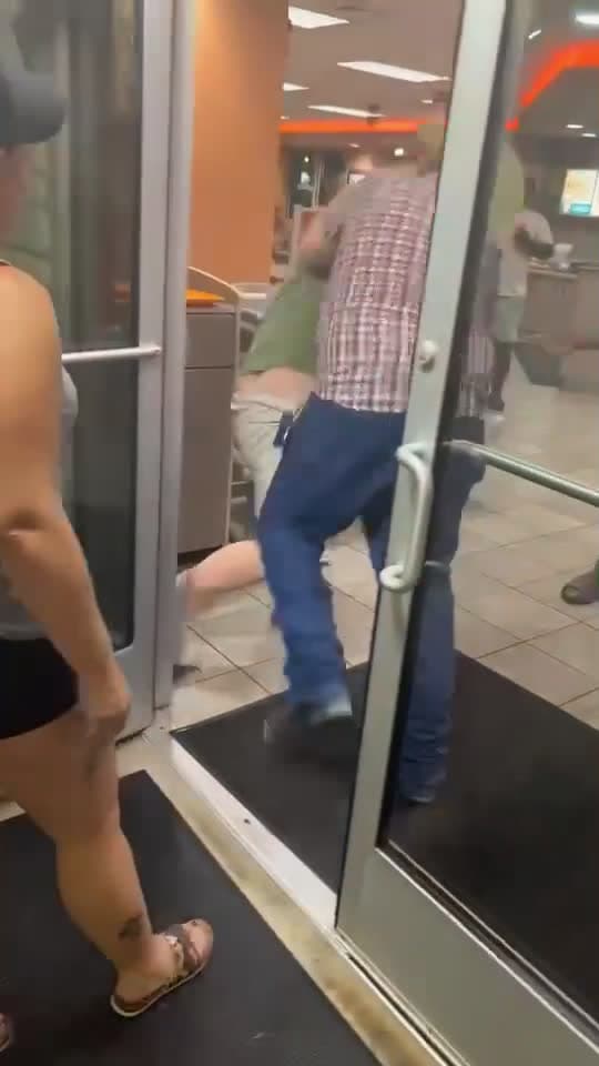 cover for 18yo kid 2v1s grown men in whataburger