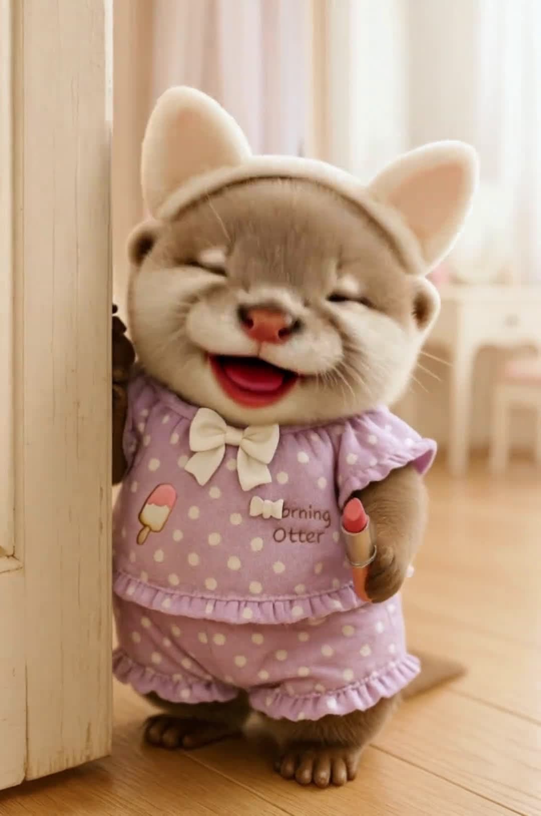 cover for AICute Otter wants hugs#Otter#CuteAnimal#Adorable#AnimalAntics#AIgenerated