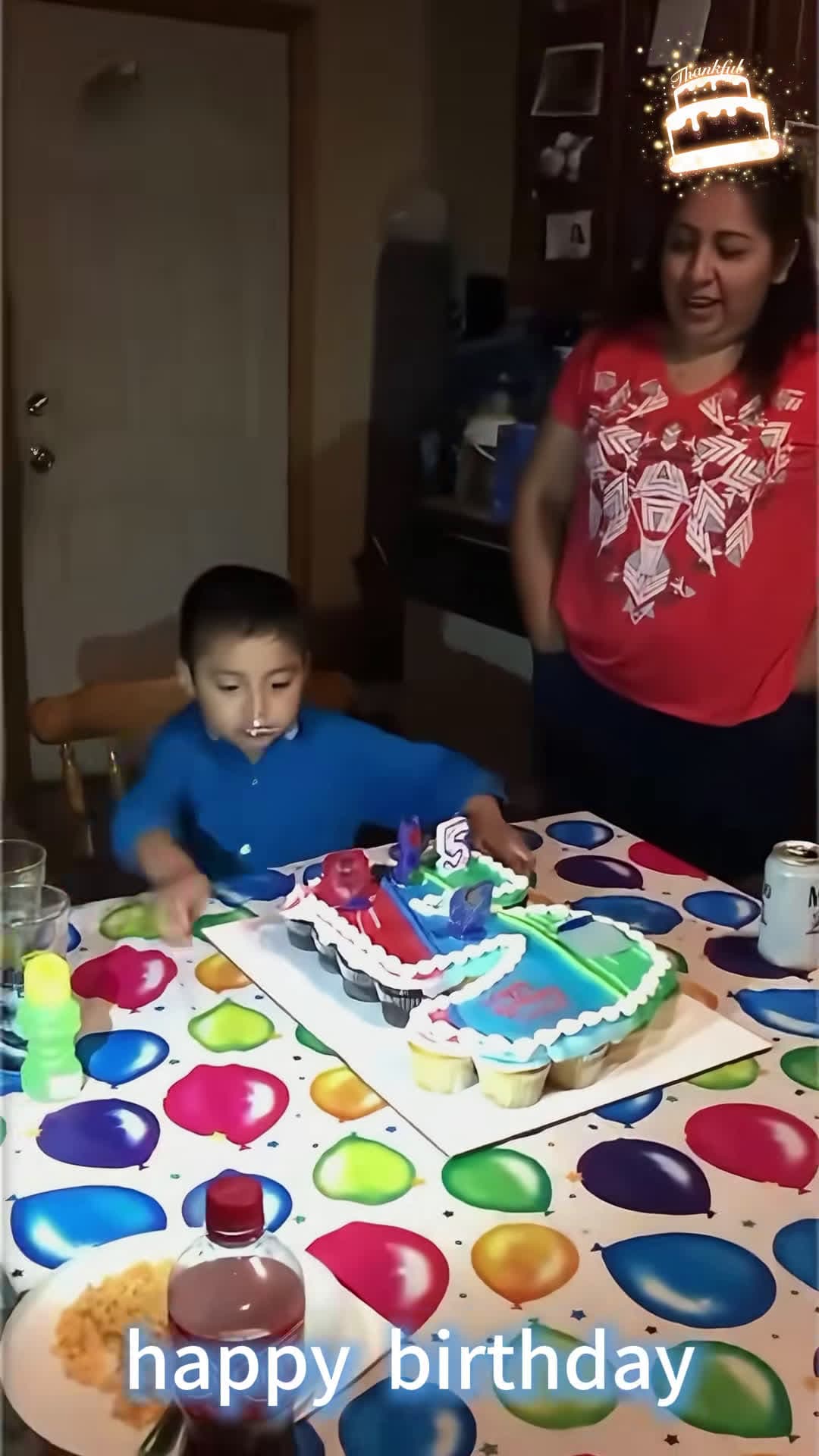 cover for #FirstVideoChallenge Baby happy birthday #baby #cute #funny #viralvideo 