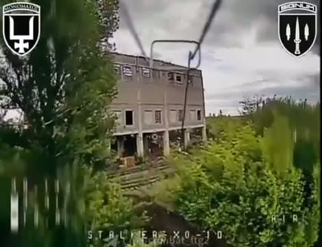 cover for #caughtoncamera Ukranian drone hunting a hidden russian tank