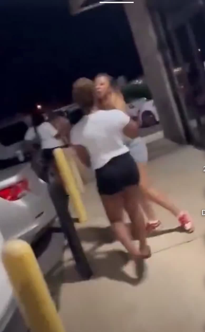 cover for #fight  #hoodfights  #lol she got her whole body dragged what was she thinking. came up from behind and still got her ass handled 🤣