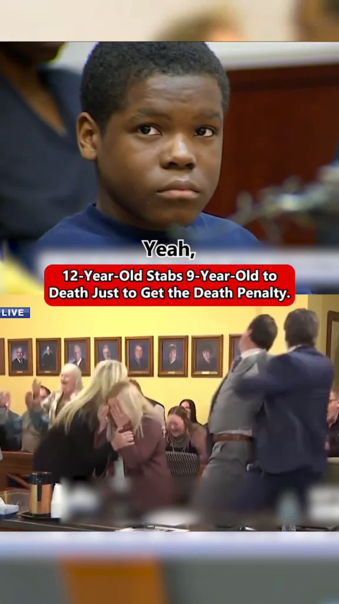 cover for 12YearOld Stabs 9YearOld to Death Just to Get the Death