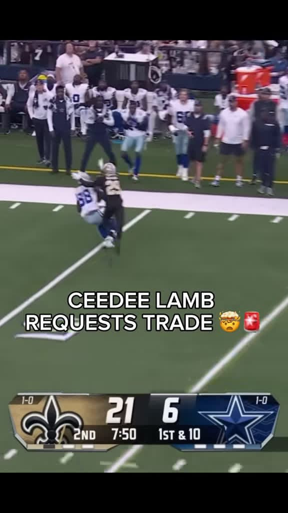 cover for CeeDee Lamb reportedly wants out of Dallas - what's next for the Cowboys? 🤯🚨 #NFL #Cowboys #CeeDeeLamb #TradeRumors