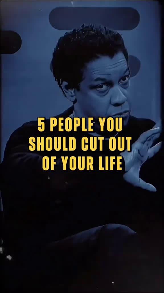 cover for Five Peoples You Should Cutout  Of Your Life   Denzel Washington  motivation denz 68427 #trending