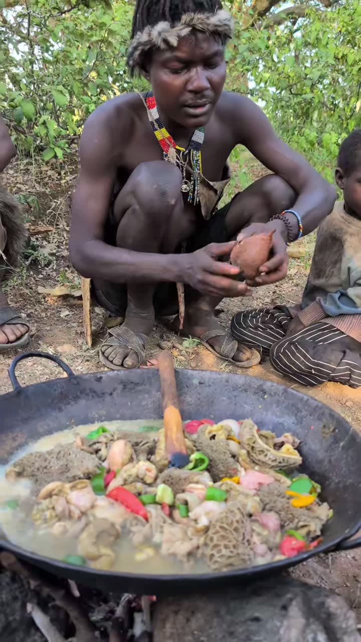 cover for Breakfast middle of nowhere 😔😋‼️😲#africa #foodlover