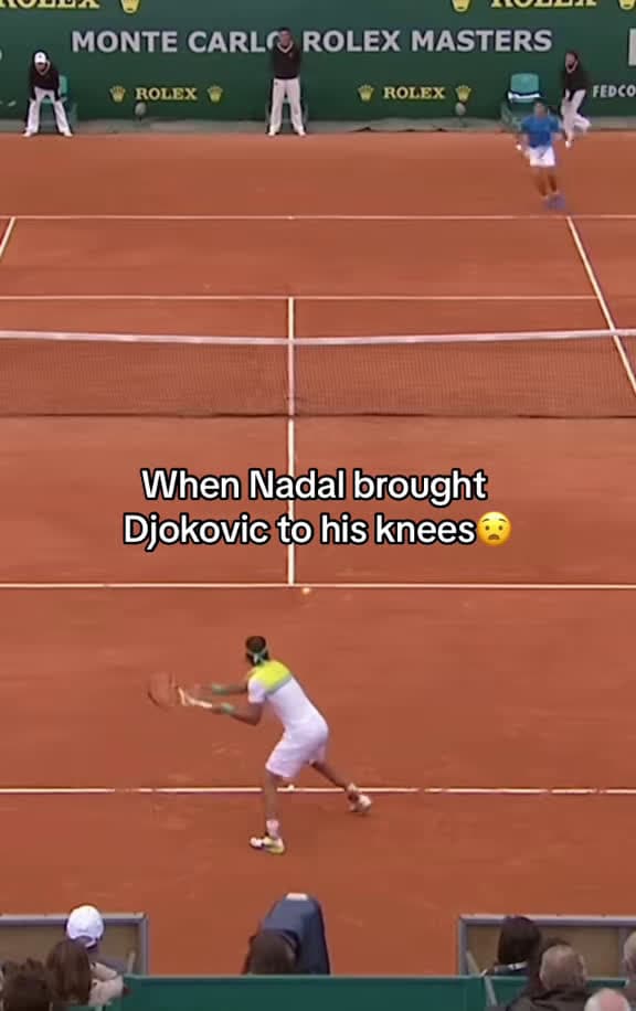 cover for Insane rally between Nadal and Djokovic! 🎾🔥 #Tennis #Nadal #Djokovic