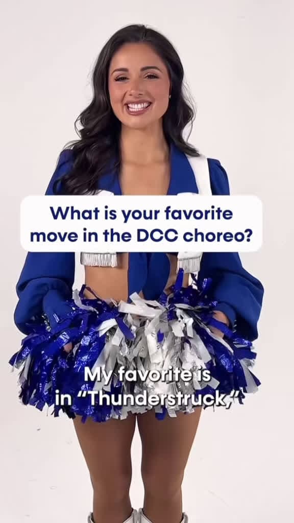 cover for Best moment from Thunderstruck! 💙 #DCC #Cheerleaders #Dance #Viral