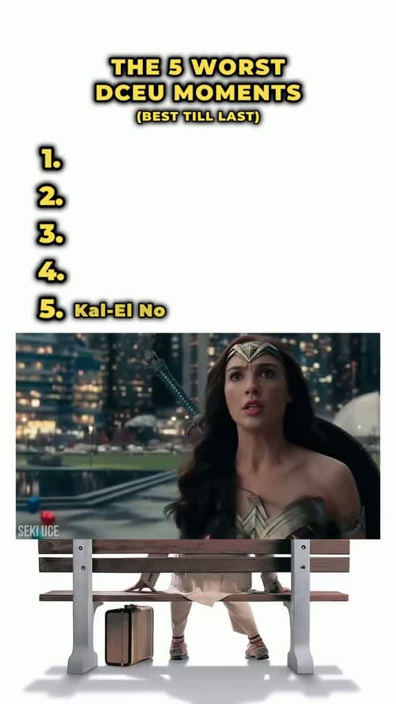 cover for Top 5 Cringiest DCEU Moments You Can’t Unsee! 😬 #DCEU #DCUniverse #MovieFails