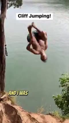 cover for TAKING PARKER CLIFF JUMPING FOR HIS FIRST TIME! #FacebookReelsContest
