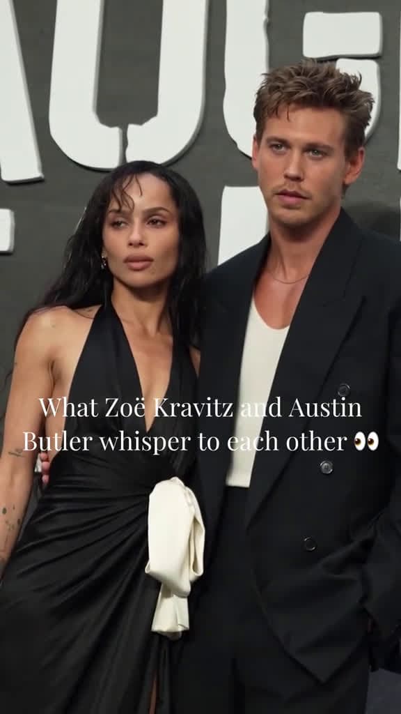 cover for These two on the Caught Stealing red carpet in London last night 😍 Zoë leant in to Austin and they shared the sweetest words 🥹 created by HELLO! with Dice Ailes & MC RD & Dj Biel Bolado’s Godzilla (Phunk)