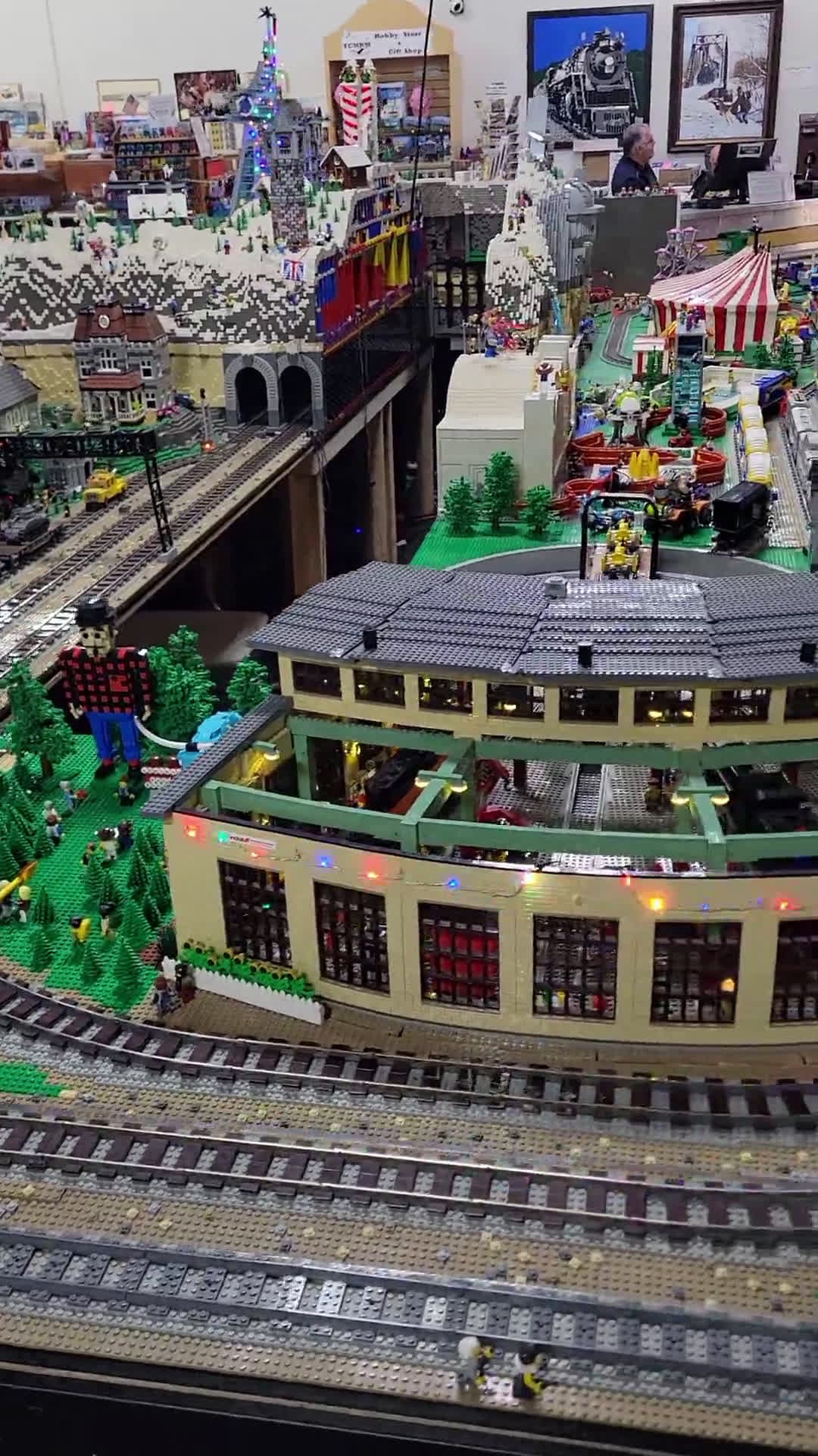cover for Step into the world of tiny trains at the Twin Cities Model Railroad Museum 🚂 #ModelRailroad #TwinCities #RailroadMuseum #TrainLovers #MiniatureWorld