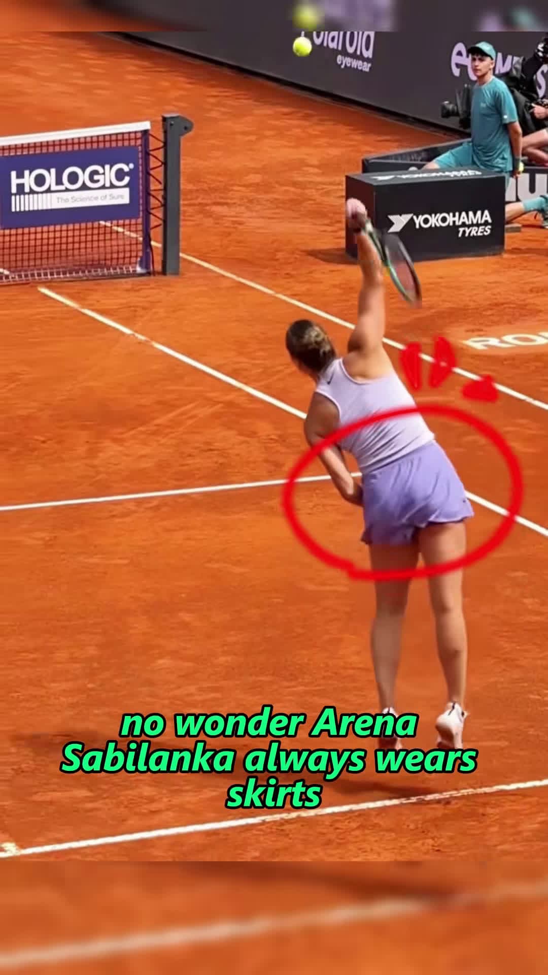 cover for #CaughtOnCamera No wonder Aryna Sabalenka always wears skirts on the court... #celebrity #celeb #art #cute #movie #influencer #news #makeup #instadaily #star #likeforlikes #celebrityfashion #movies #celebrities #style #music #explore #foryoupage #fyp #viral 