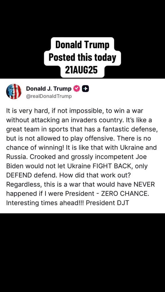 cover for Donald Trump says Ukraine can’t win by only defending against Russia. He claims Biden won’t let them fight back. #Ukraine #Russia #Trump 🛡️⚔️