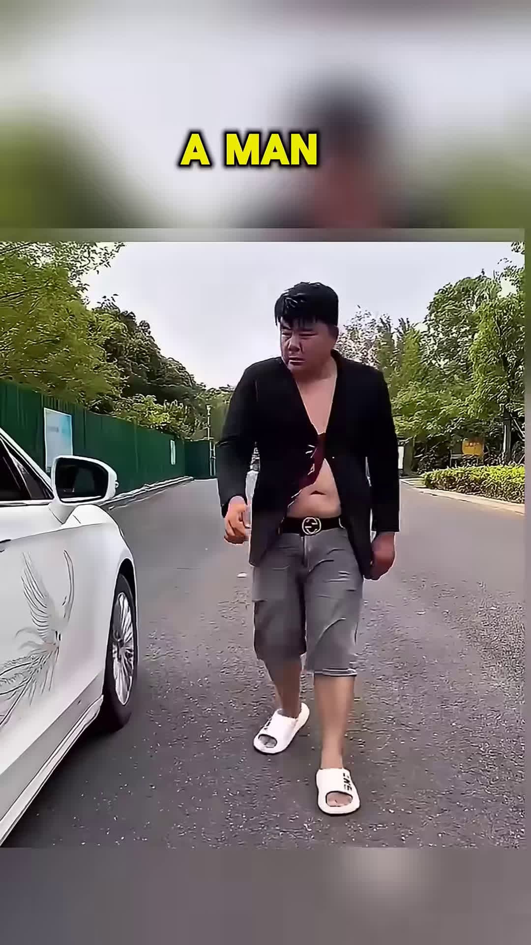 cover for He Tried to Stop a Ghost Car shorts kindness helpneedy shortsviral