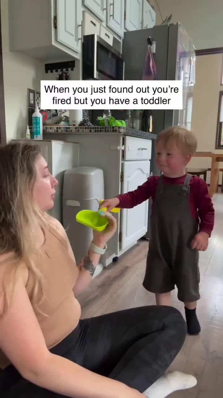 cover for When you find put you're tired but you've a toddler. Wow 🥰 👌 