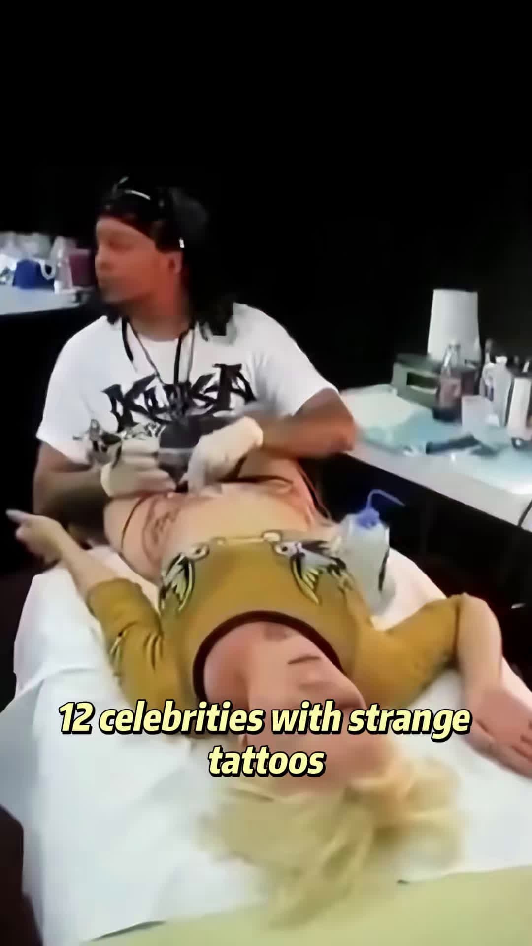 cover for #CaughtOnCamera 12 celebrities with strange tattoos #celebrities #hollywood #us #celebrity #foryou #movie #actors #fyp #viral 