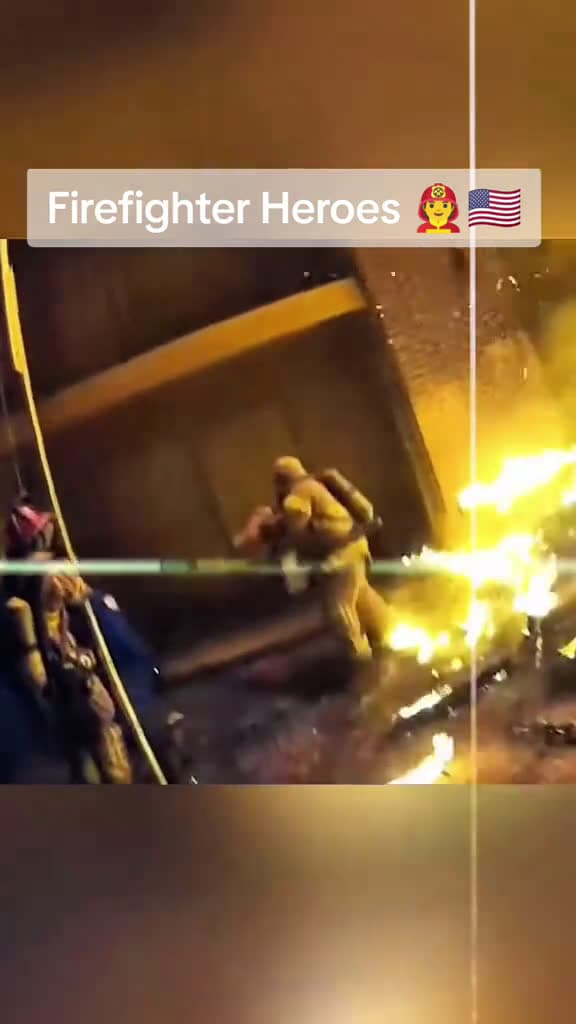 cover for American firefighters successfully rescued victims of the fire. #SpreadTheLove